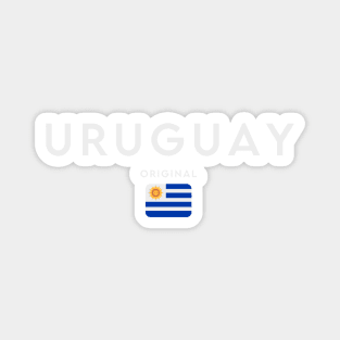 Uruguay flag, uruguayan flag Magnet