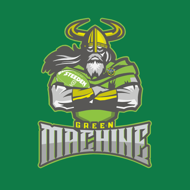 Canberra Raiders - GREEN MACHINE by OG Ballers