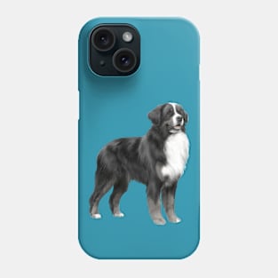 Bernese Mountain Dog (standing) - Just the Dog Phone Case