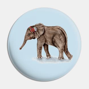 Baby Elephant Pin