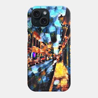 Misty Old San Juan Impressionist Painting Phone Case