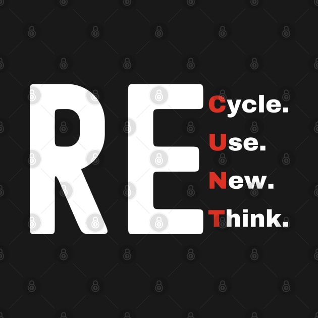 Recycle Reuse Renew Rethink by Xtian Dela ✅