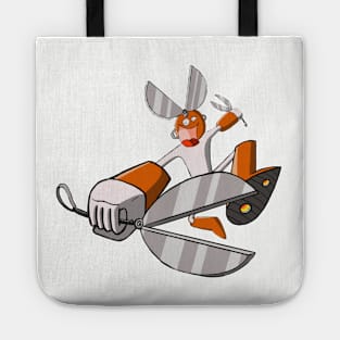 Crazy Cut Man Tote