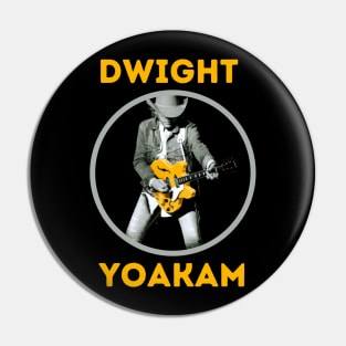 dwight yoakam || yellow Pin