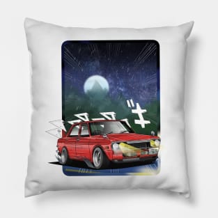 Datsun 510 Max Out Top Speed Pillow
