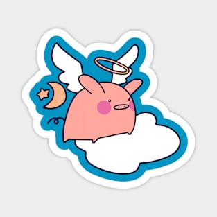 Angel Pig Magnet