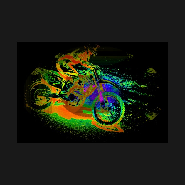 Race to the Finish - Motocross Racer by Highseller