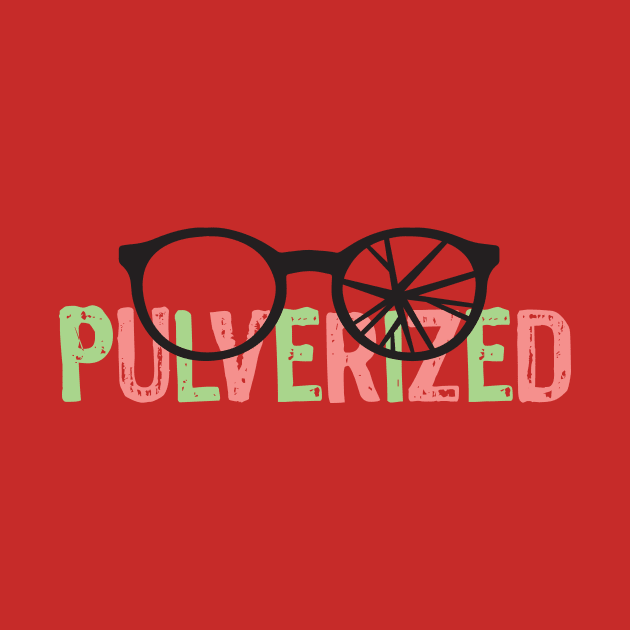 Pulverized Christmas Glasses by Doodl