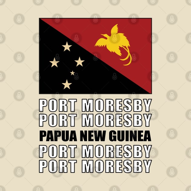 Flag of Papua New Guinea by KewaleeTee