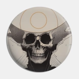 Devil's skull Pin