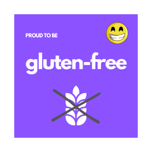 Proud To Be Gluten-Free - Purple T-Shirt