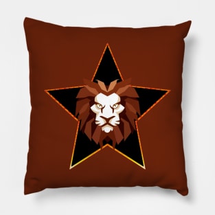 Red lion Pillow