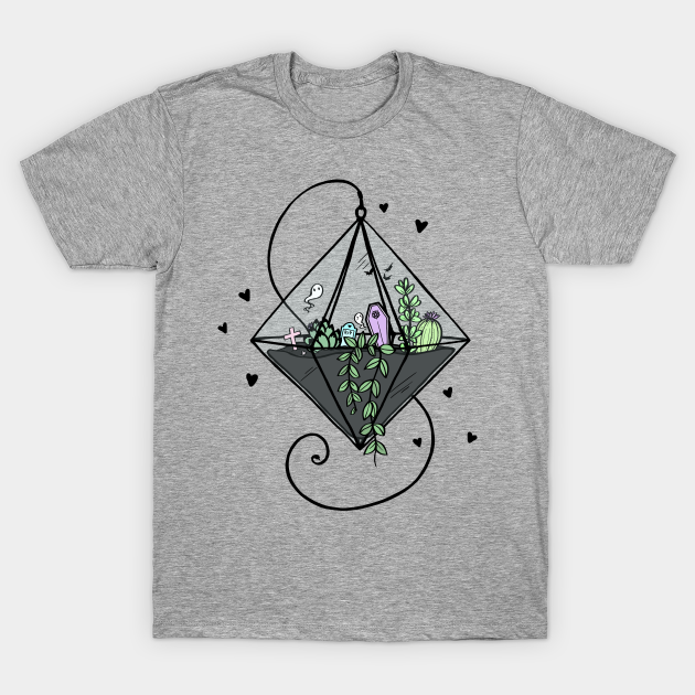 Cemetarium - Colour - Terrarium - T-Shirt