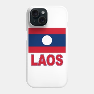 The Pride of Laos - Laotian National Flag Design Phone Case