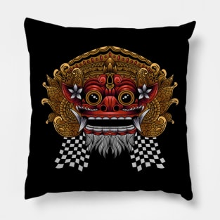 Balinese Mask Pillow