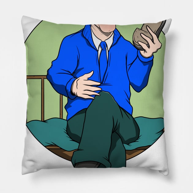 Mister Beshear’s Neighborhood (Lexington) Pillow by ArtOfJHammond