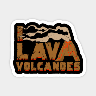 I Lava Volcanoes Volcanology Volcanologist Gift Magnet