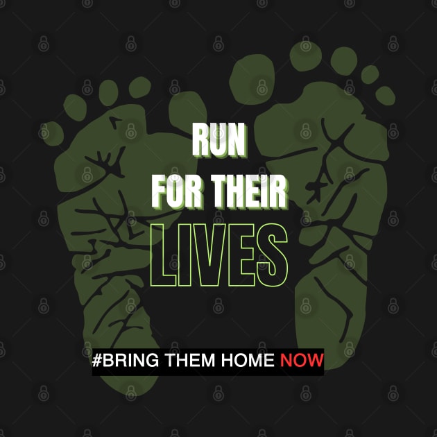 "Dynamic Pursuit: Run for Their Lives Tee #BringThemHomeNow #AIEvolution" by AIEvolution