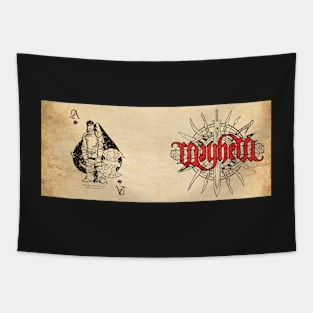 Mayhem Ace of Spades Tapestry