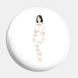 Logo Girl Pin