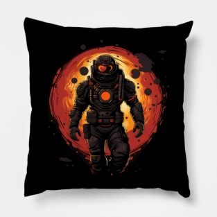 Mars Marine - Sci-fi Pillow