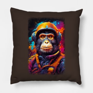 Monkey Nebula 02 Pillow