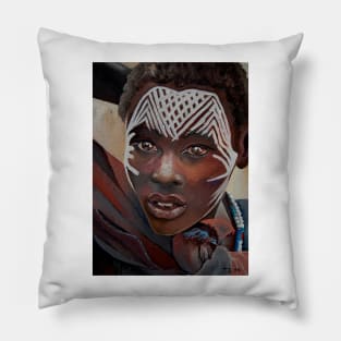 African Boy Pillow