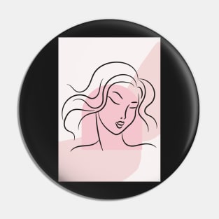 Feminine Abstract Poster Pastel Wall Paper Pin