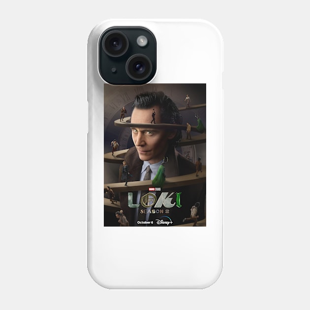 Loki TVA Series Phone Case by Axto7