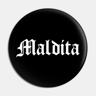 Maldita Filipino Word Pin