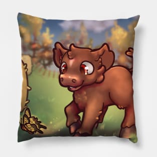 Fluffy cow Pillow