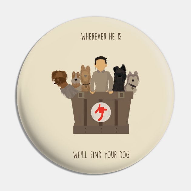 Isle of Dogs Pin by wackyposters