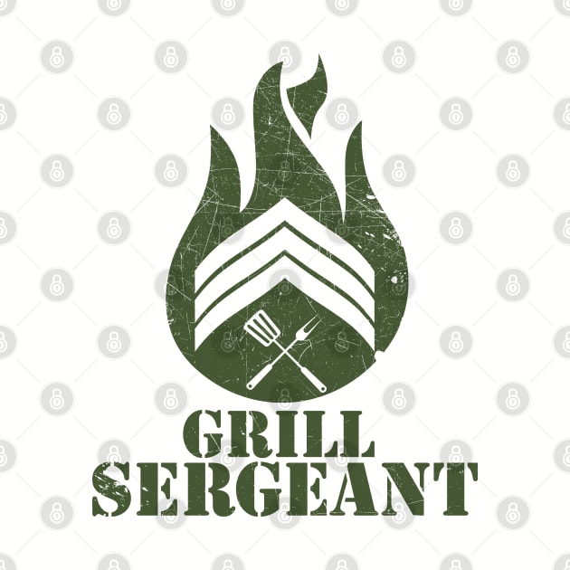 GRILL SERGEANT (GREEN) by spicytees