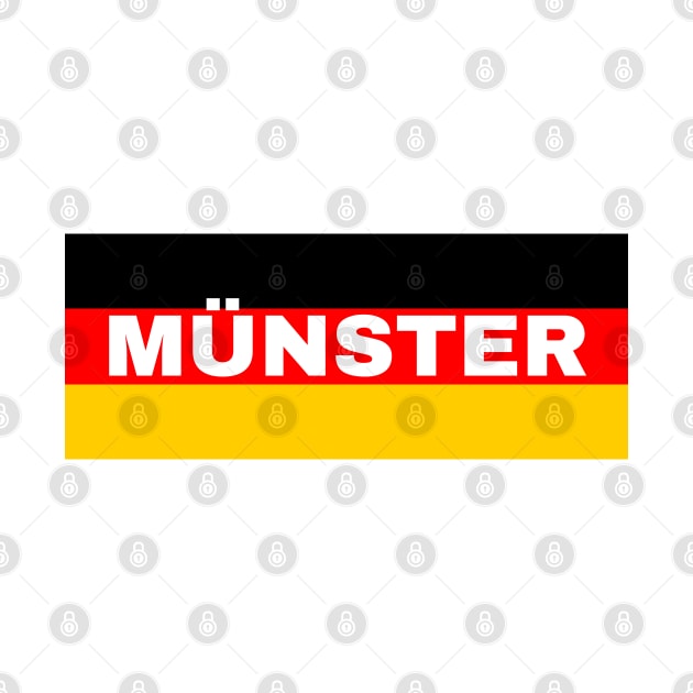 Münster City in German Flag by aybe7elf