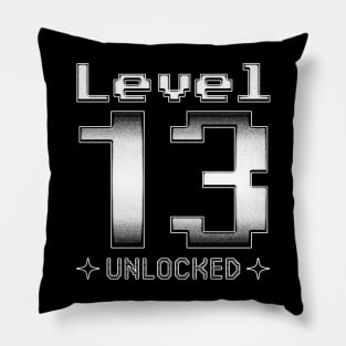 Level 13 Unlocked Pillow