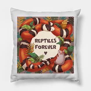 Reptiles forever Pillow