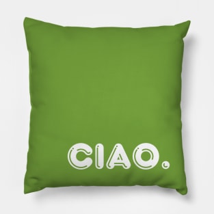 Green Ciao Pillow