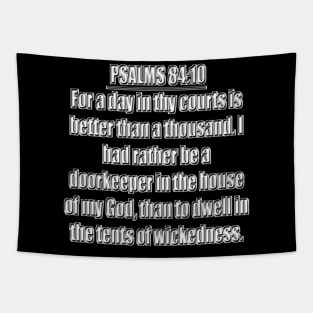 Psalm 84:10 KJV Tapestry