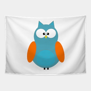 An Cute Owl Tapestry