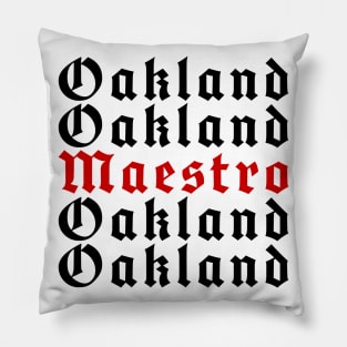 Oakland Maestro Pillow