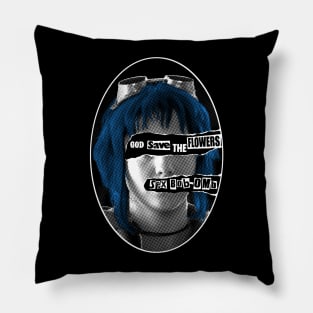 God Save the Flowers Pillow