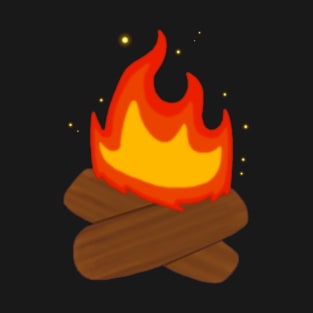 Cartoon Bonfire T-Shirt