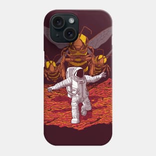 Killer Bees on Mars. Phone Case