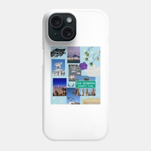 Los Angeles California Collage Phone Case