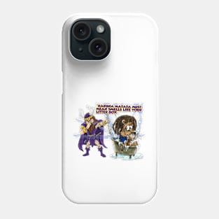 Minnesota Vikings Fans - Kings of the North vs Stinky Kitties Phone Case