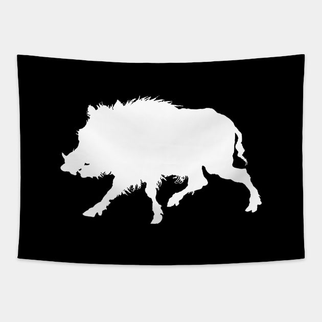 Wild Boar Tapestry by AntiqueImages