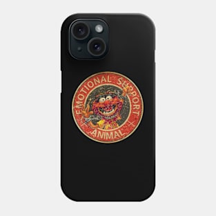 emotional support animal muppets Vintage Phone Case