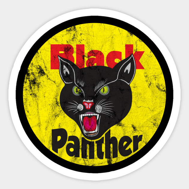 Black Panther Black Cat Black Panther Sticker Teepublic