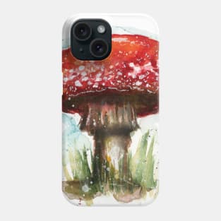 Amanita muscaria - Red Cap Mushroom Phone Case
