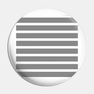 Grey and White Stripes Pin